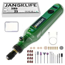 JANGKLIFE USB Cordless Rotary Tool Kit Woodworking Engraving Pen DIY For Jewelry Metal Glass Mini Wireless Drill