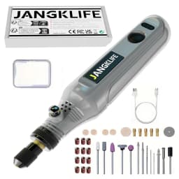 JANGKLIFE USB Cordless Rotary Tool Kit Woodworking Engraving Pen DIY For Jewelry Metal Glass Mini Wireless Drill