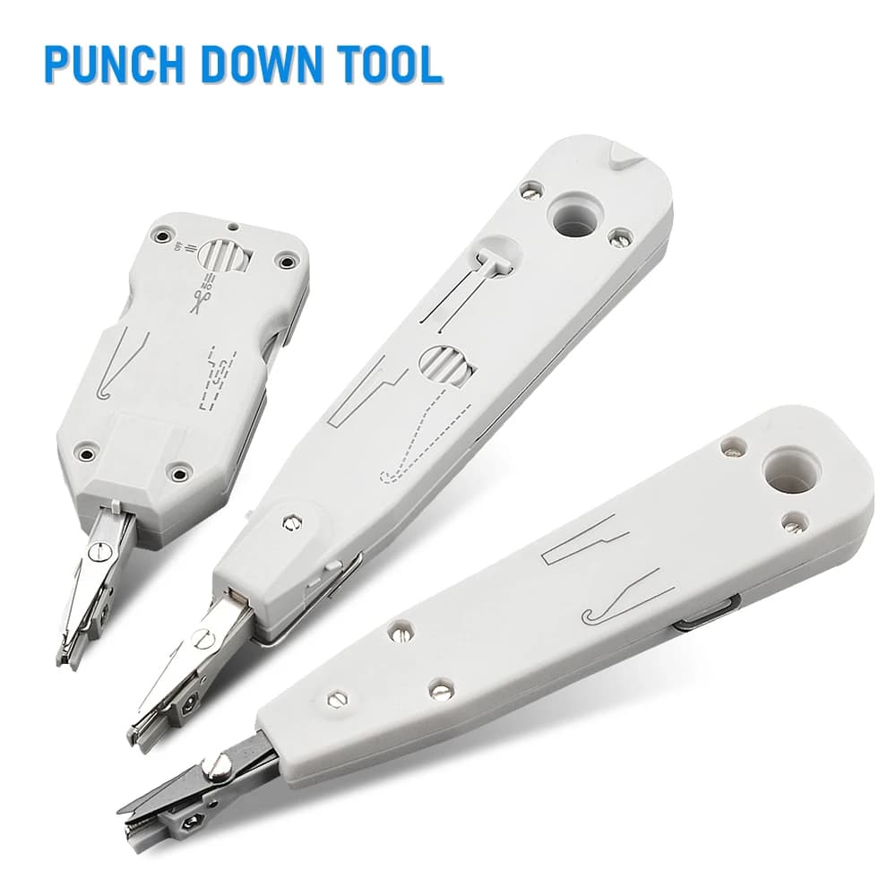 110/88/66 Punch Down Tool Multifunction Krone Type IDC/Network Wire Cat5 & Telephone Insertion Impact Terminal Tools