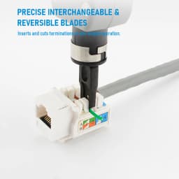 110/88/66 Punch Down Tool Multifunction Krone Type IDC/Network Wire Cat5 & Telephone Insertion Impact Terminal Tools