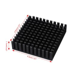 3D Printer Aluminum Motor Heatsink Extruded Heat Dissipation Electronic Heat Sink For Nema17 42 Stepper Motor Ender 3