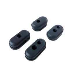 4pcs Rubber Charge Port Cover Cap Plug For Xiaomi M365 1S Pro Pro2 Scooter Sleeve Part