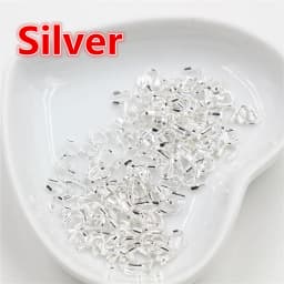 100pcs/lot 4.5x4mm Wire Protectors Wire Guard Guardian Protectors loops U Shape Accessories Clasps Connector For Jewelry Making