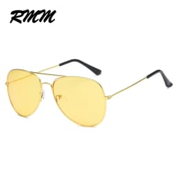 Unisex RMM Brand Pilot Sunglasses Designer Men Women Vintage Outdoor Driving Sun Glasses for Female Male