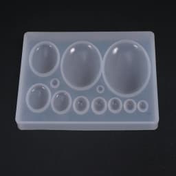 SNASAN Cute Beads Cube Triangle Silicone Mold For Jewelry Earrings Pendant Making Resin UV Epoxy Resin Molds Crafts DIY Tool