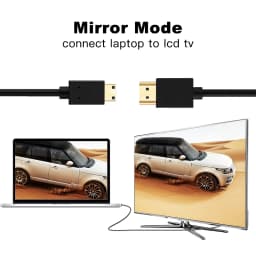 Shuliancable High Speed Mini HDMI Cable 1m 1.5m 2m 3m 5m Male to Male 4K 3D 1080P for Tablet Camcorder