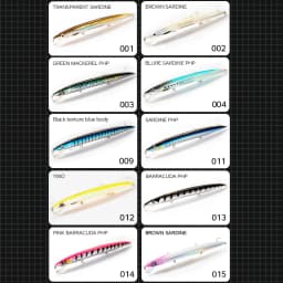 Hunthouse Sandeel Minnow Lures 143mm/14g 173mm/23g 208mm/33g Artificial Jerkbait Wobbler Long Casting Stickbait Trout Pesca Fish