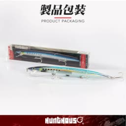 Hunthouse Sandeel Minnow Lures 143mm/14g 173mm/23g 208mm/33g Artificial Jerkbait Wobbler Long Casting Stickbait Trout Pesca Fish