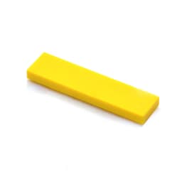100pcs DIY Building Blocks Thin Figure Bricks Smooth 1x4 Dots Educational Creative Toys for Children Size Compatible With 2431