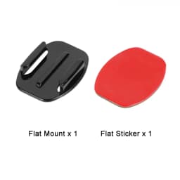Flat Curved Adhesive Mounts Sticker Mount for GoPro Hero 8 11 Black 7 Xiaomi Yi 4K Mijia SJCAM Action Camera Go Pro Accessories