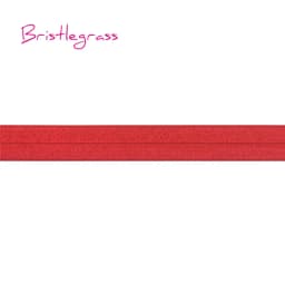 BRISTLEGRASS 2 5 10 Yard 1" 25mm Solid Shiny FOE Fold Over Elastics Spandex Satin Band Headband Underwear Dress Sewing Lace Trim