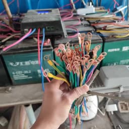Copper Battery Cable Connector Terminal Open Lugs Wire Terminals Crimp Splice OT Type 3A 5A 10A 20A 30A 40A 50A 60A 80A