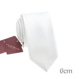 Wholesale Suit White Necktie Men Waterproof Polyester Material Wedding Gift Tie Male Solid Color Formal Neck Tie Accessories