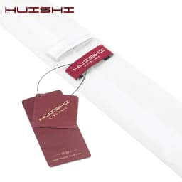 Wholesale Suit White Necktie Men Waterproof Polyester Material Wedding Gift Tie Male Solid Color Formal Neck Tie Accessories