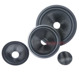 1PC Speaker Woofer Glass Fiber Cone 4/5/6.5/8 Inch Rubber Surround With Dust Cap Repair Kit For Home Theater Studio DIY System