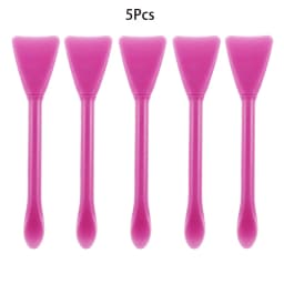 2/5Pcs Multifunction Stirring Brush Soft Silicone Brush Powder Spoon Epoxy Resin Tools for DIY Resin Mold Easy To Clean Glue