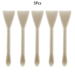 2/5Pcs Multifunction Stirring Brush Soft Silicone Brush Powder Spoon Epoxy Resin Tools for DIY Resin Mold Easy To Clean Glue