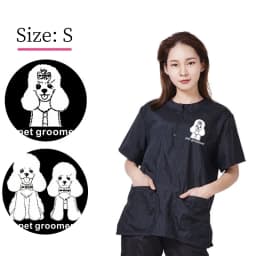 Waterproof Work Clothe Pet Groomer Uniforms Pet Dog Grooming Clothing Non Stick Hair Pet Shop Smock Pet Cleaning Care Workwear