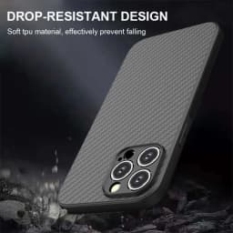 New For Apple iphone 16 13 12 11 14 15 17 Pro Max 16E MINI 14 15 16PLUS Ultra-thin Soft TPU Carbon Fiber protect Back Cover Case