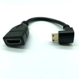 New1080P Mini HDTV Male Up Down Right Left 90 Angled angle to HDMI-compatible Female Converter Adapter M-F Extension Adapter