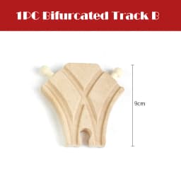 All Kinds Woode Train Track Accessories Beech Wooden Railway Tracks Parts Fit for All Brands Wood Tracks Train Toys for Kids