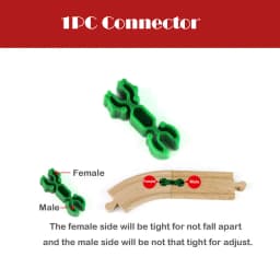 All Kinds Woode Train Track Accessories Beech Wooden Railway Tracks Parts Fit for All Brands Wood Tracks Train Toys for Kids