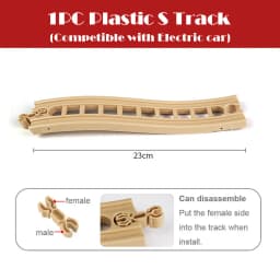All Kinds Woode Train Track Accessories Beech Wooden Railway Tracks Parts Fit for All Brands Wood Tracks Train Toys for Kids