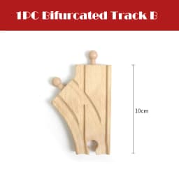 All Kinds Woode Train Track Accessories Beech Wooden Railway Tracks Parts Fit for All Brands Wood Tracks Train Toys for Kids