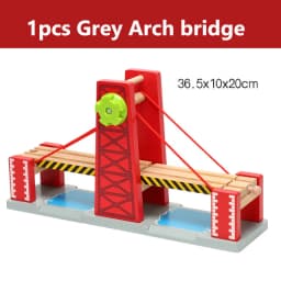 All Kinds Woode Train Track Accessories Beech Wooden Railway Tracks Parts Fit for All Brands Wood Tracks Train Toys for Kids