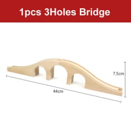 All Kinds Woode Train Track Accessories Beech Wooden Railway Tracks Parts Fit for All Brands Wood Tracks Train Toys for Kids