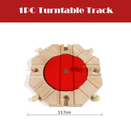 All Kinds Woode Train Track Accessories Beech Wooden Railway Tracks Parts Fit for All Brands Wood Tracks Train Toys for Kids