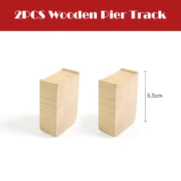 All Kinds Woode Train Track Accessories Beech Wooden Railway Tracks Parts Fit for All Brands Wood Tracks Train Toys for Kids