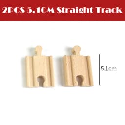 All Kinds Woode Train Track Accessories Beech Wooden Railway Tracks Parts Fit for All Brands Wood Tracks Train Toys for Kids