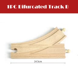 All Kinds Woode Train Track Accessories Beech Wooden Railway Tracks Parts Fit for All Brands Wood Tracks Train Toys for Kids