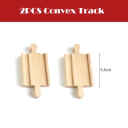 All Kinds Woode Train Track Accessories Beech Wooden Railway Tracks Parts Fit for All Brands Wood Tracks Train Toys for Kids