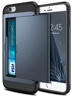 For iPhone SE 2020 Case SE2 Wallet Case Card Slot Holder Dual Layer Hard Cover For iPhone SE 2 2020 4.7 inch A2275 A2296 A2298