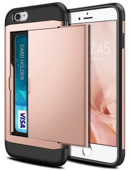 For iPhone SE 2020 Case SE2 Wallet Case Card Slot Holder Dual Layer Hard Cover For iPhone SE 2 2020 4.7 inch A2275 A2296 A2298