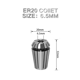 1/4" 8mm 1/2" Shank ER Router Bit Extension Rod Collet Engraving Machine Extension Milling Cutter for Wood