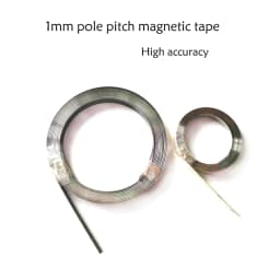 TR10 1+1mm High Accuracy Magnetic Tape Pole Length 1mm Strip Size 10*1.5mm for Magnet Sensor Lathe Woodworking Stone