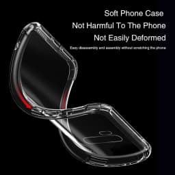Coque Airbag Clear Phone Case for Redmi Note 8 Pro T Capa Note8 8Pro 8T Original Shockproof Soft Silicone Transparent Thin Cover