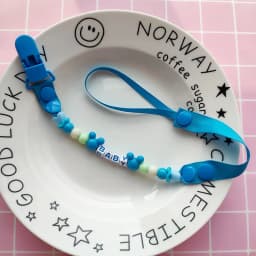 Pacifier Clips Handmade Holder Chain Silicone Pacifier Chains 5 Star Baby Teether Teething Chain Baby Gifts Girls Boys Chains