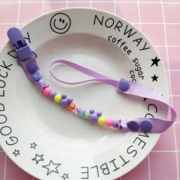 Pacifier Clips Handmade Holder Chain Silicone Pacifier Chains 5 Star Baby Teether Teething Chain Baby Gifts Girls Boys Chains