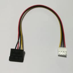 4Pin To SATA Power Cable For Hikvision DAHUA Mini VCR IP Camera CCTV Hard Disk 30CM