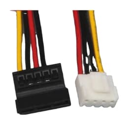 4Pin To SATA Power Cable For Hikvision DAHUA Mini VCR IP Camera CCTV Hard Disk 30CM