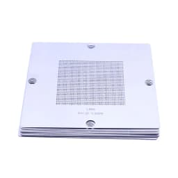 90*90MM BGA Reballing Kit Station 10pcs/lot 90mm Universal 0.3-0.76mm Stencils Template Holder Fixture Jig with Handle