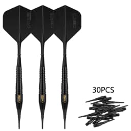 CyeeLife 18g Copper Dart Barrel Electronic Soft Tips Dart Bar Games 30 Soft Dart Tips