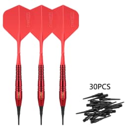 CyeeLife 18g Copper Dart Barrel Electronic Soft Tips Dart Bar Games 30 Soft Dart Tips