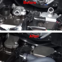 Smog Block Off Plates Cover Fit For Yamaha YZF R1 YZF R1M R1S YZF R6 YZF R6S FZ1 / FZ1 Fazer FZ6R/ FZ6 Fazer 600 FZ8 FZ10 MT-10