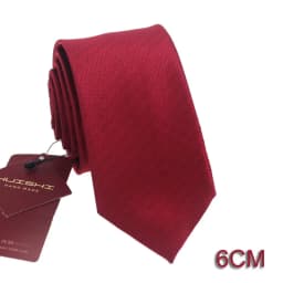 Dress Shirt Necktie 100% Waterproof Red Color Man Gift Scarves Evening Dress Solid Journalist Suit Neck Ties Wedding Accessories