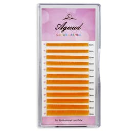 Colour Lash Extension Red Purple Blue Pink White Brown Flu Color False Individual Eyelash Extension Silk Russian Volume Lashes